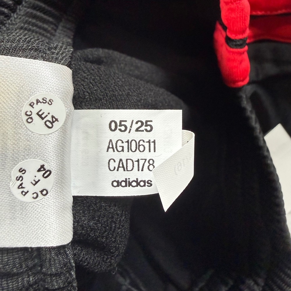 Adidas Kids L 14/16 Track Pants Black Red Stripe AG10611 Sporty Activewear NEW - Picture 5 of 10